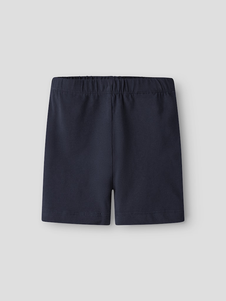 NAME IT Vivian legging shorts in navy, front angle