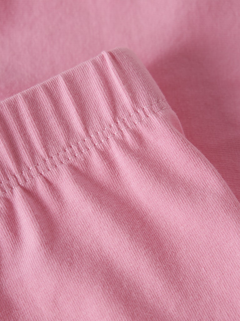 NAME IT Vivian legging shorts in Pink Drink, band detail