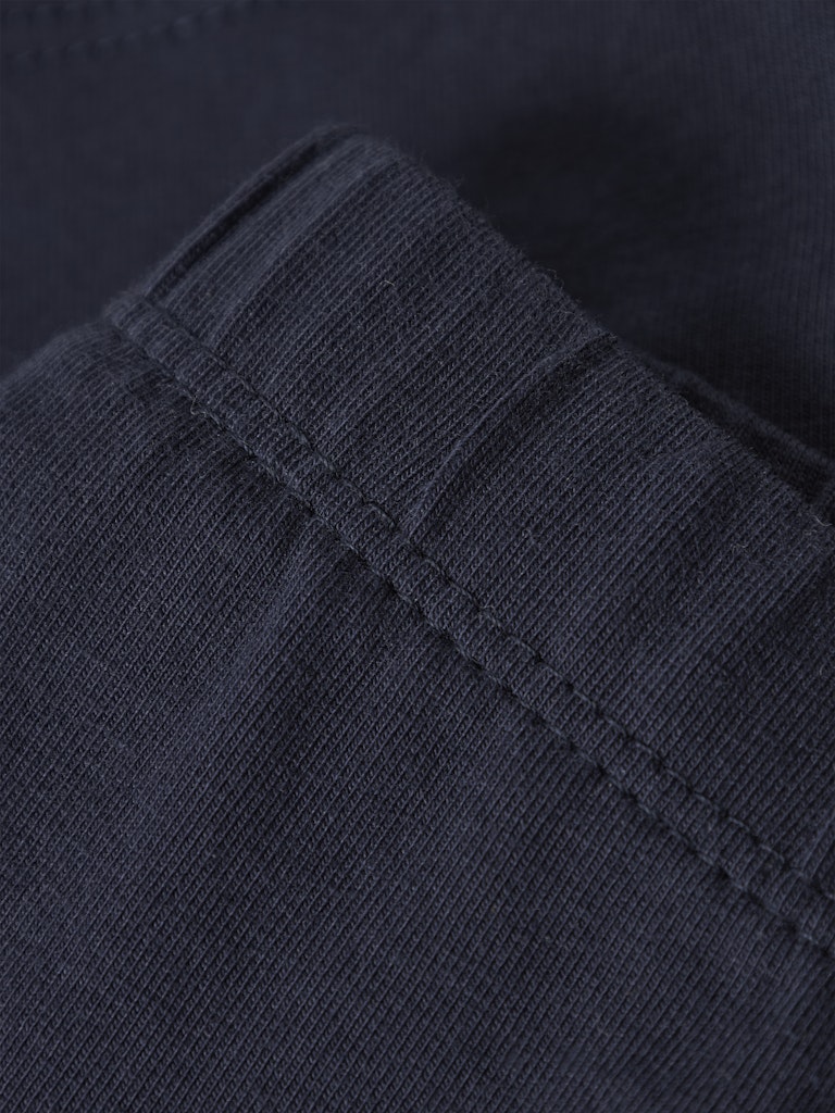 NAME IT Vivian legging shorts in navy, band detail