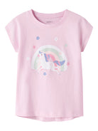 NAME IT Vigea Capsl Top Pirouette Rainbow Unicorn detail view