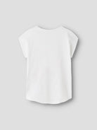NAME IT Vigea Capsl Top Bright White Sea Shells side view