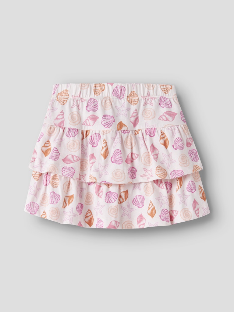 NAME IT Vigga SKIRT in Carinaria Sea Shells back view