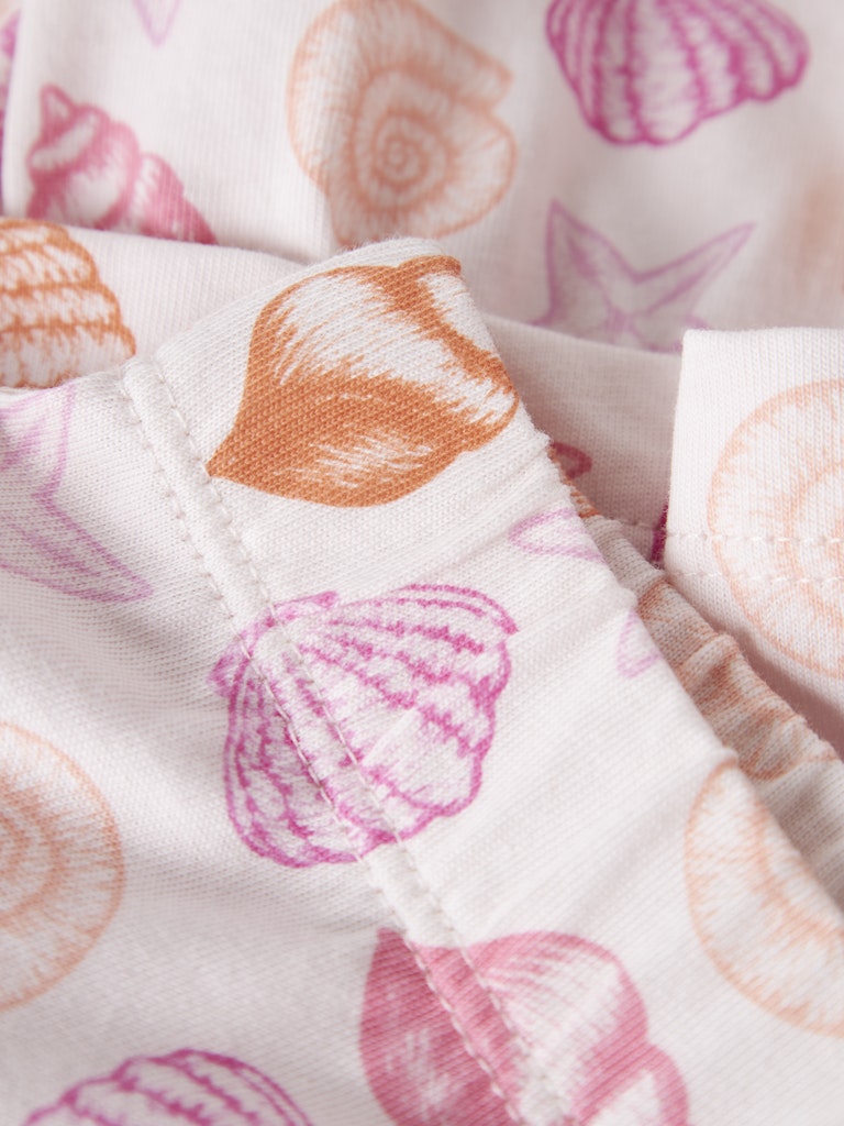 NAME IT Vigga SKIRT in Carinaria Sea Shells seashell pattern