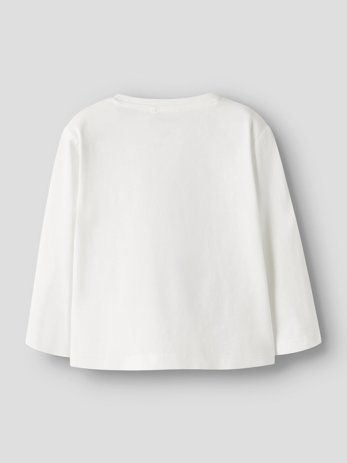 NAME IT Veen Long Sleeve Top in Cloud Dancer Cat back view