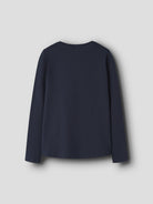 NAME IT Viparty Long Sleeve Top in Navy Blazer Stars back view