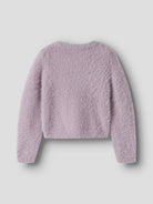 NAME IT Revera Girls' Cardigan in Mauve Shadows (image 2)