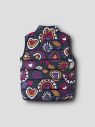 NAME IT Mylane Vest in Naval Academy back view