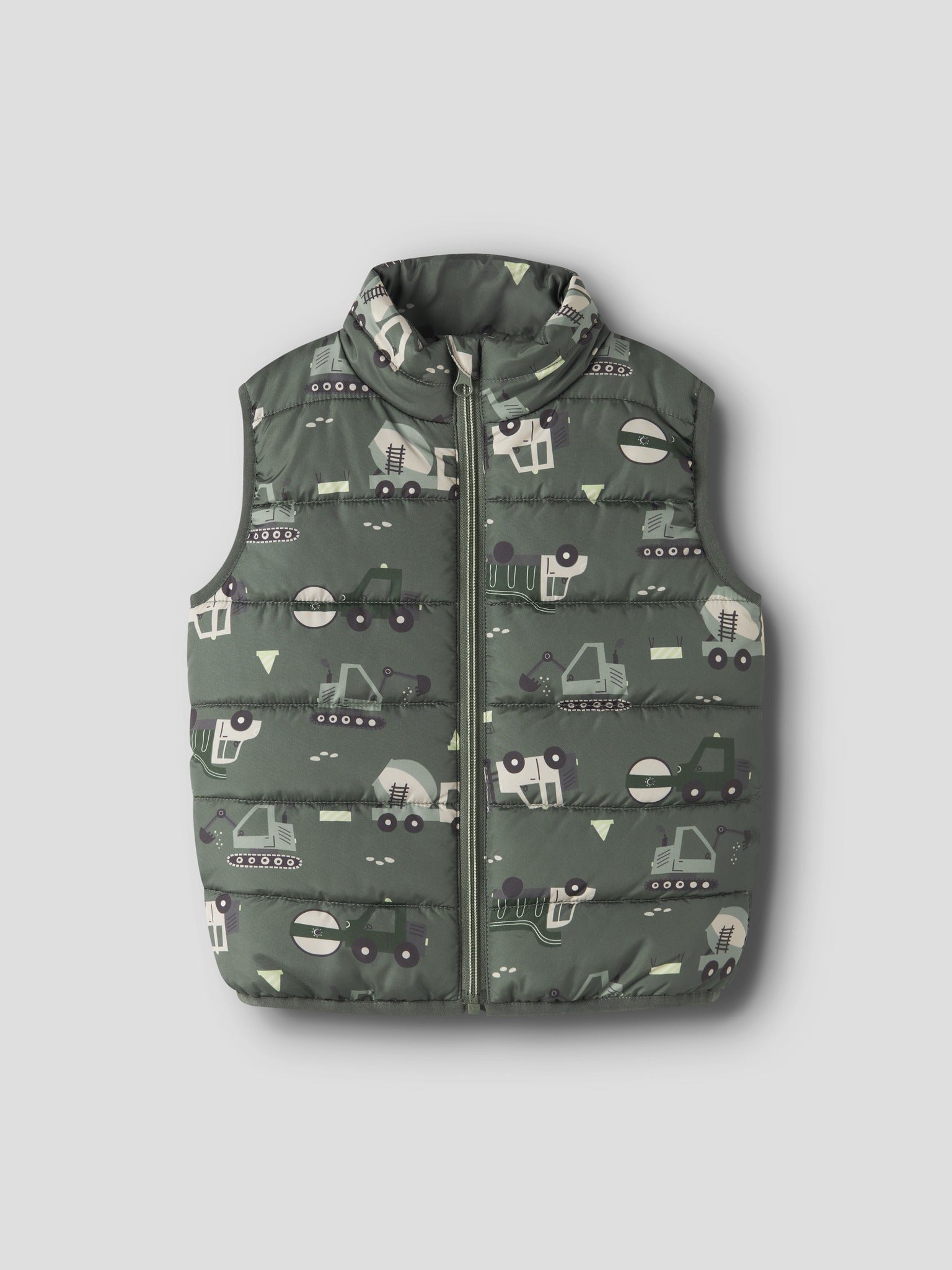 NAME IT Mylane Vest in Laurel Wreath angled view
