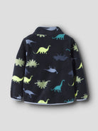 NAME IT Meeko Boys Fleece Jacket - Dark Sapphire back view