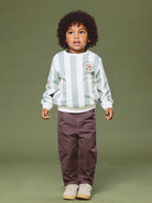 NAME IT Ben Tapered Twill Cargo Pants in French Roast product detail