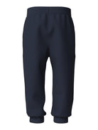 NAME IT Voltinus Boys' Sweatpants in Navy Blazer back view