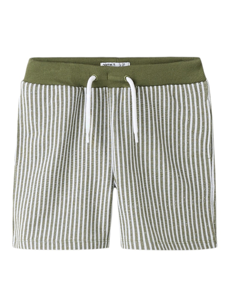 NAME IT Hans Boys Shorts Olivine front view