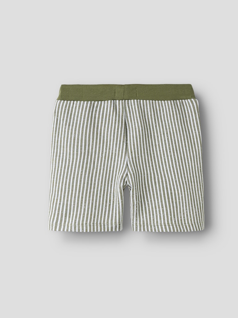 NAME IT Hans Shorts in Olivine, back view