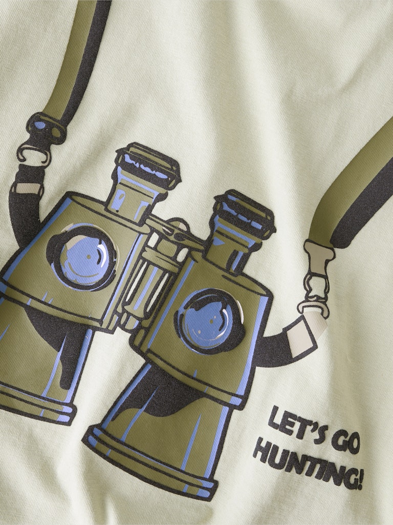 NAME IT Henni top in Swamp close-up detail