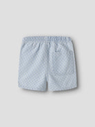 NAME IT Ben Jog Denim SHORTS 2205 Medium Blue Denim back view