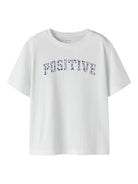 NAME IT Name It Fahiraz Bright White Print Top Bright White/Blue model front view