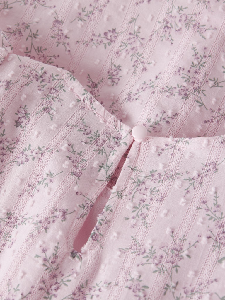 Front View of the Friting Capsl Dress in Cradle Pink