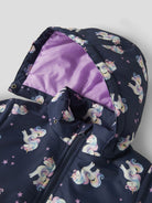 NAME IT Maxi Jacket Pa Aop in Oceana side view