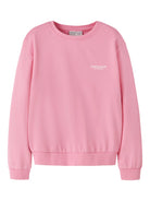 NAME IT Harmonia Long Sleeve Sweat Pink Drink front view