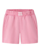 NAME IT Harmonia Sweat Pink Shorts Pink Drink model front view