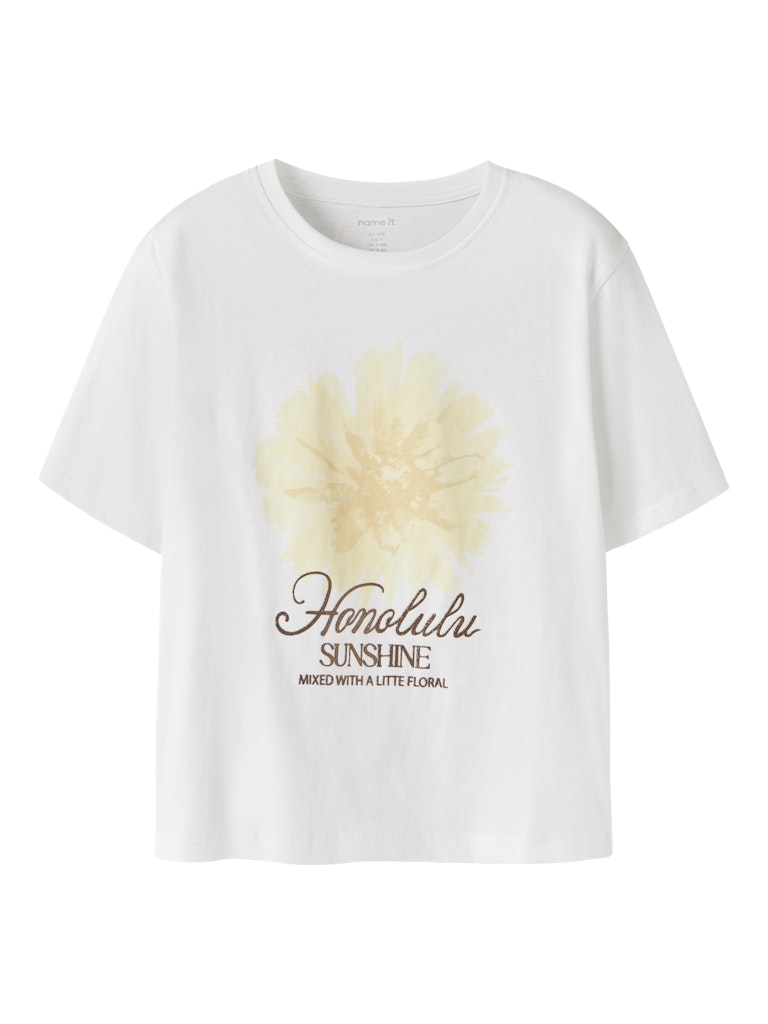 NAME IT Hadia Short Sleeve Tee Cradle Pink back view