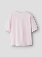 NAME IT Hadia Short Sleeve Tee Cradle Pink close up view