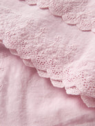 NAME IT Havelle Short Sleeve Dress Cradle Pink back view