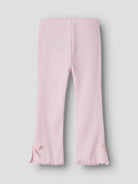 NAME IT Havelle Flared Pink Leggings Cradle Pink model front view
