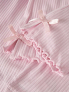 NAME IT Havelle Flared Pink Leggings Cradle Pink back view