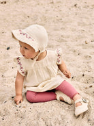 NAME IT Hallie Rose Leggings Mesa Rose model front view
