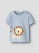 NAME IT Hos Short Sleeve Top Cloud Dancer back view