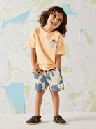 NAME IT Jack Short Sleeve Top Peach Fuzz front view
