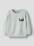 NAME IT Jale Sweatshirt Peach Fuzz side view