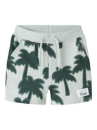 NAME IT Jace Sweat Shorts Chateau Gray back view