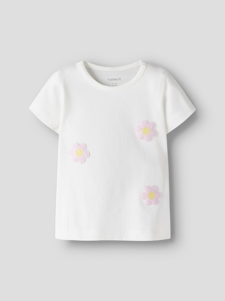 NAME IT Jeanelle Short Sleeve Top Cradle Pink back view