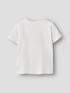 NAME IT Jefrey Short Sleeve Tee Double Cream side view