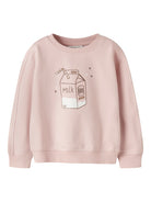 NAME IT Kiki Rlx Sweatshirt in Lotus front view