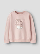 NAME IT Kiki Rlx Sweatshirt in Lotus angled view