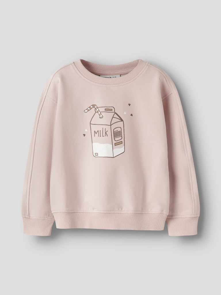 NAME IT Kiki Rlx Sweatshirt in Lotus angled view