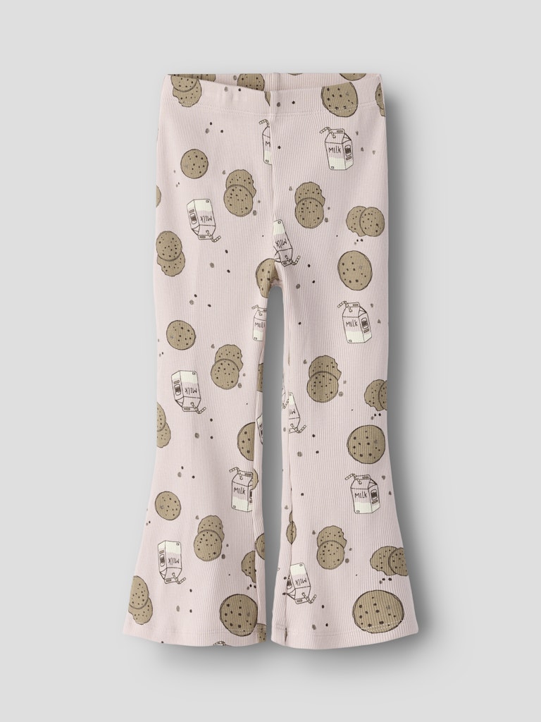 NAME IT Kianna Flared Legging in Lotus angled view