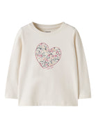 NAME IT Kiwi Top Antique White model front view