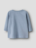 NAME IT Karse Top in Ashley Blue back view