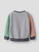 NAME IT Kaster Sweatshirt in Vintage Indigo back view