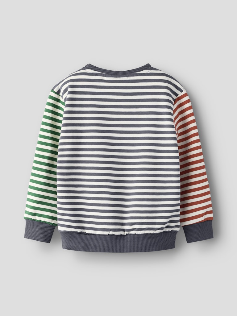 NAME IT Kaster Sweatshirt in Vintage Indigo back view