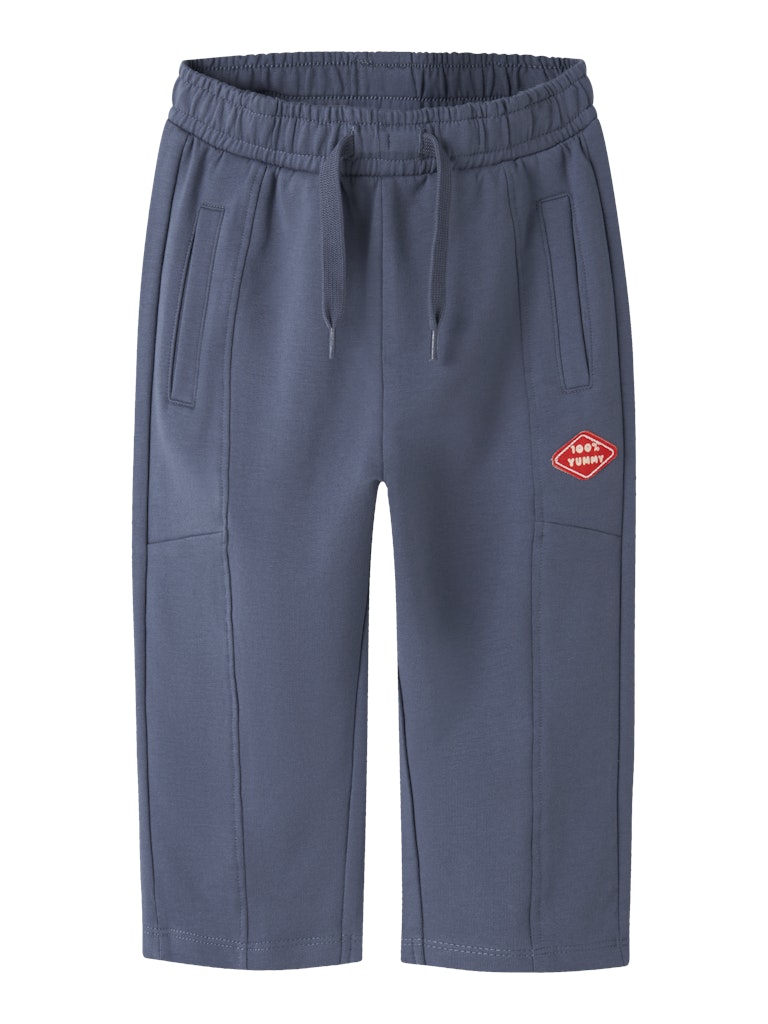 NAME IT Kaster Sweatshirt Pant in Vintage Indigo front view