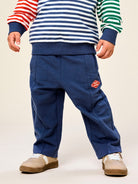NAME IT Kaster Sweat Pants Vintage Indigo front view