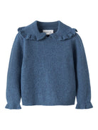 NAME IT Kirstena Knit Vintage Indigo detail view