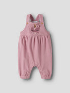 NAME IT Leah Sweatshirt Overall in lilas angled view