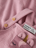 NAME IT Leah Sweatshirt Overall in lilas strap and fabric detail