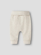 NAME IT Luelle Sweat Pants in peyote melange back view